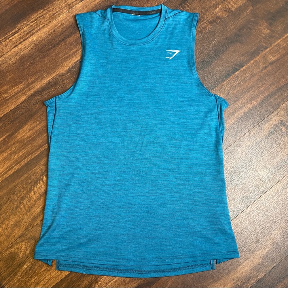 GYMSHARK Speed Tank TEAL / Size M